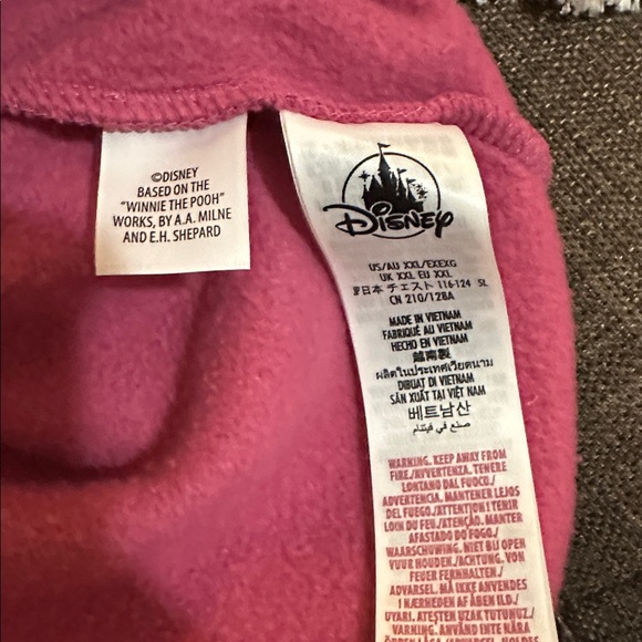 Disney original Winnie the Pooh Pink and White sweatshirt - Picture 7 of 8